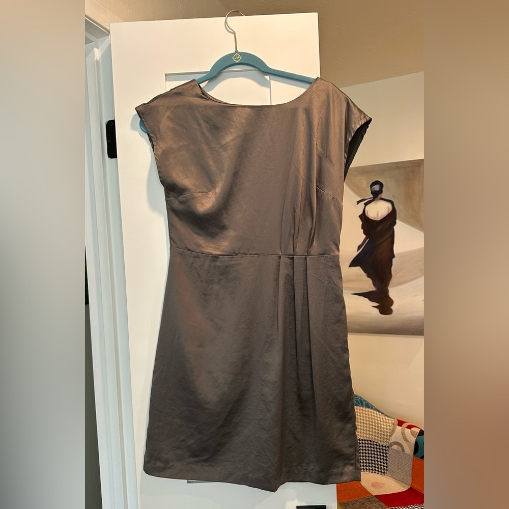 Mossimo silver party dress